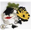 Image 1 : LOT OF 3 ANIMAL FACE TOQUES