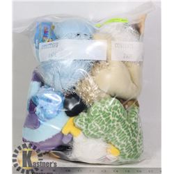 LOT OF 6 WEBKINZ "ADOPT A PET" COLLECTIBLE PLUSH