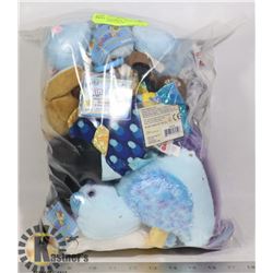 LOT OF 6 WEBKINZ "ADOPT A PET" COLLECTIBLE PLUSH