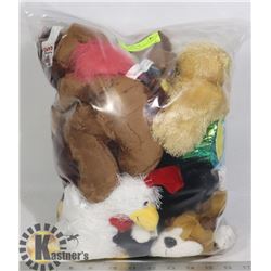 LOT OF 6 WEBKINZ "ADOPT A PET" COLLECTIBLE PLUSH