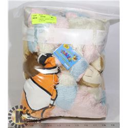 LOT OF 6 WEBKINZ "ADOPT A PET" COLLECTIBLE PLUSH