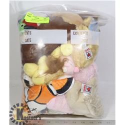 LOT OF 6 WEBKINZ "ADOPT A PET" COLLECTIBLE PLUSH