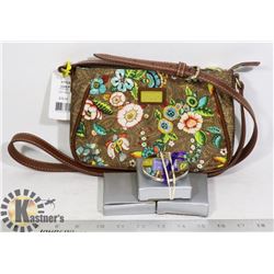 NEW OILILY PURSE, ASSORTED ORNAMENT MINI FRAMES