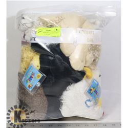 LOT OF 6 WEBKINZ "ADOPT A PET" COLLECTIBLE PLUSH