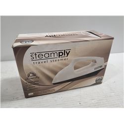 NEW WHITE STEAMPLY TRAVEL STEAMER