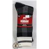 Image 1 : 2PK OF KODIAK WOOL BLEND SOCKS; SIZE L/G