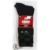 Image 1 : 2PK OF KODIAK WOOL BLEND SOCKS; SIZE L/G