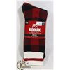 Image 1 : 2PK OF KODIAK WOOL BLEND SOCKS; SIZE L/G