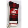 Image 1 : 2PK OF KODIAK WOOL BLEND SOCKS; SIZE L/G