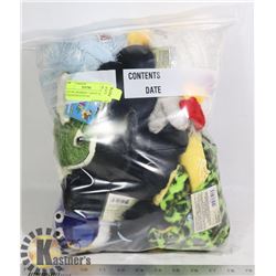 LOT OF 6 WEBKINZ "ADOPT A PET" COLLECTIBLE PLUSH