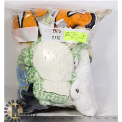 LOT OF 6 WEBKINZ "ADOPT A PET" COLLECTIBLE PLUSH