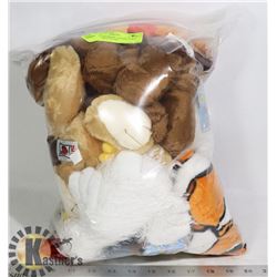 LOT OF 6 WEBKINZ "ADOPT A PET" COLLECTIBLE PLUSH