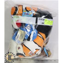 LOT OF 6 WEBKINZ "ADOPT A PET" COLLECTIBLE PLUSH