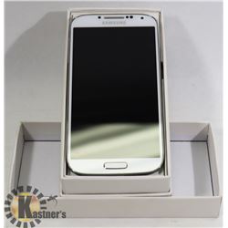 SAMSUNG GALAXY S4 WITH EARBUDS,