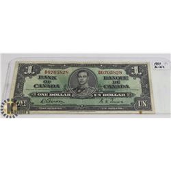 1937 ONE DOLLAR BILL