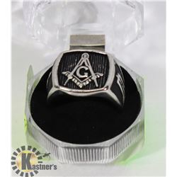 FREE MASONS RING SIZE 11
