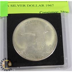 CANADA SILVER DOLLAR 1967