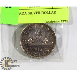 1935 CANADA SILVER DOLLAR