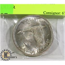 1967 CANADA GOOSE SILVER DOLLAR