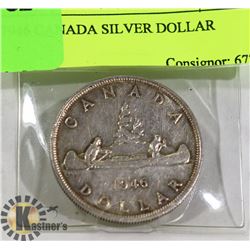 1946 CANADA SILVER DOLLAR