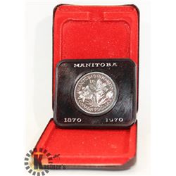 CAD 1870 - 1970 DOLLAR COIN IN CASE