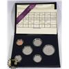 Image 1 : BOXED SET 1981 UNC CAD COINS