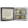 Image 1 : US DISPLAY OF ASTERISK  + BLUE SEAL & $1 BILLS