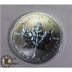 2012 CAD $5 1 TROY OZ SILVER MAPLE LEAF