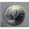 Image 1 : 2012 CAD $5 1 TROY OZ SILVER MAPLE LEAF