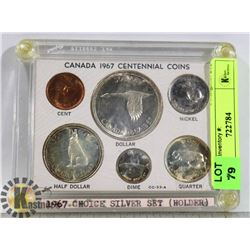 CAD 1967 CHOICE SILVER SET