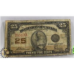 CAD 1923 SHINPLASTER