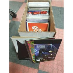 BOX OF 100 ASSORTED COMICS