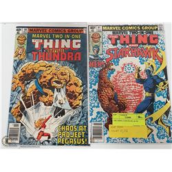 THE THING 2 ISSUES #61 & #56