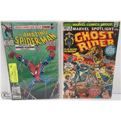 2 COLLECTORS COMICS THE AMAZING SPIDERMAN #373 AND