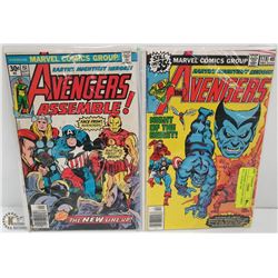 2 AVENGERS COLLECTOR COMICS #151, 178 FROM THE