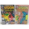 Image 1 : 2 THE VISION AND THE SCARLET WITCH COLLECTORS