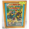 Image 1 : CAPTAIN AMERICA #128 COLLECTOR COMIC IN FRAME
