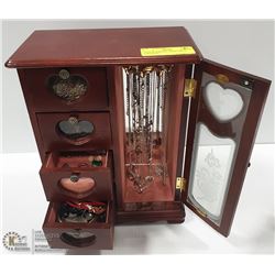 ESTATE JEWELRY BOXES WITH CONTENTS