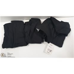 LOT OF THREE BLACK LEGGINGS NEW WITH TAGS