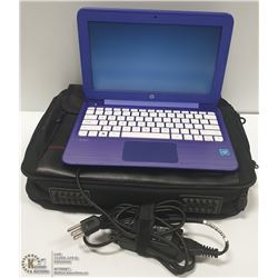 MINI HP LAPTOP WITH BAG AND POWERCORD