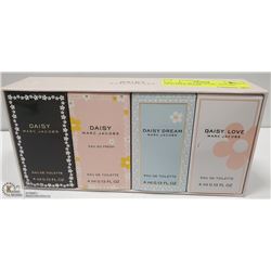 4 PC. GIFT SET OF MARC JACOBS DESIGNER DAISY