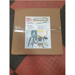 WELDING SUPPLIES  INCL. HELMET, GLOVES, JACKET &