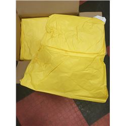 BOX OF 10 NEW SIZE 3XL DISPOSABLE COVERALLS