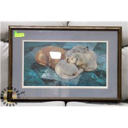 LIMITED EDITION 38/350 SIGNED PUPPY PRINT