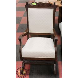 ANTIQUE ROCKING CHAIR