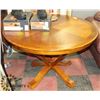 Image 1 : SOLID WOOD DINING TABLE