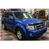 Image 9 : UNRESERVED! 2012 FORD ESCAPE SUV