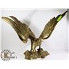 Image 1 : LARGE SOLID BRASS EAGLE 21" TALL
