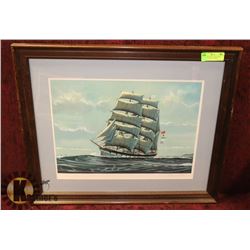 FAIR WIND FOR AUSTRALIA BY RICHARD LINTON (SIGNED