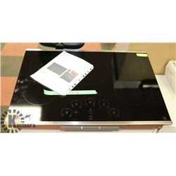 GE PROFILE 30" ELECTRIC SMOOTH COOKTOP, STAINLESS